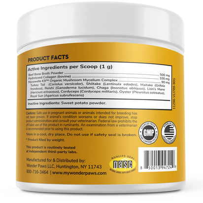 Polvo de caldo de huesos