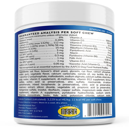 Masticables multivitamínicos: 21 nutrientes clave