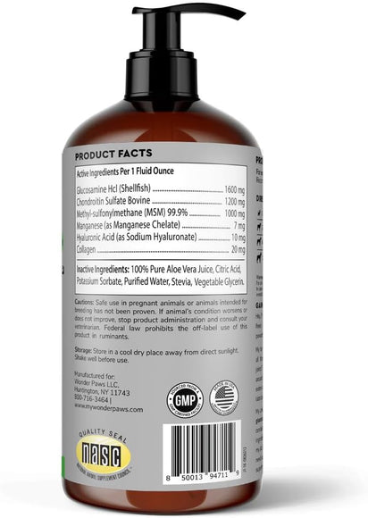 Liquid Glucosamine For Dogs (16oz)