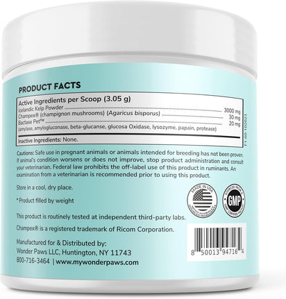 Polvo dental Wonder Paws Plaque Defense