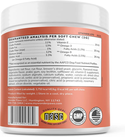 Masticables para piel y pelaje