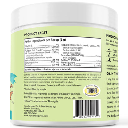 Complejo de apoyo inmunológico y para alergias AHCC®