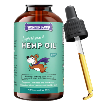 Gotas de aceite de cáñamo