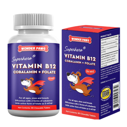 Masticables de vitamina B12 + folato