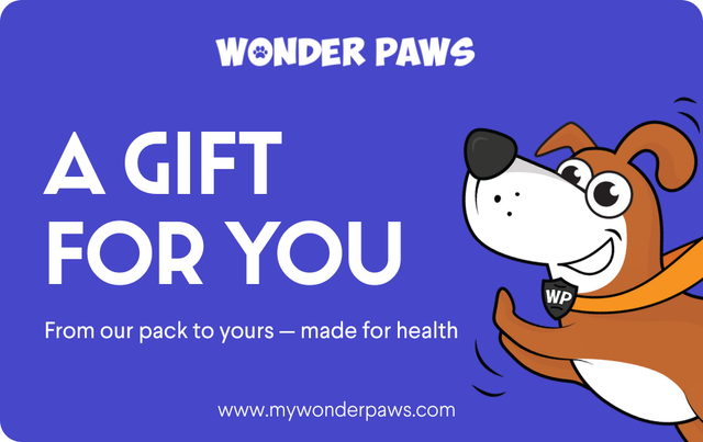 Wonder Paws Gift Card