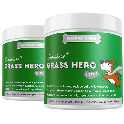 Grass Hero – Lawn Aid Chews (2x)