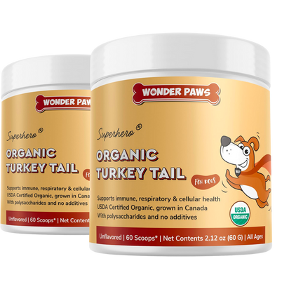 Turkey Tail Mushroom Powder For Dogs (2x)